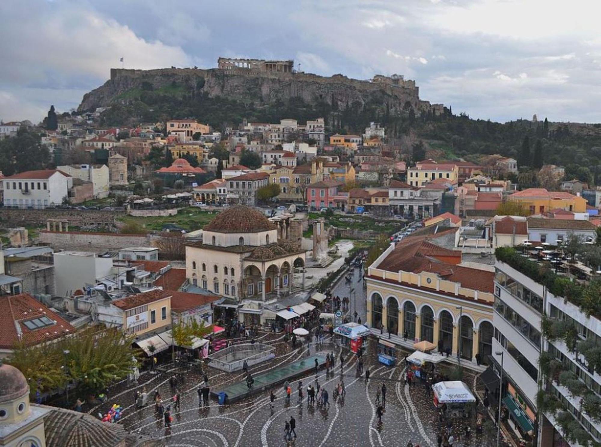 Ermou Monastiraki View Lycabettus Appartement Athene Buitenkant foto