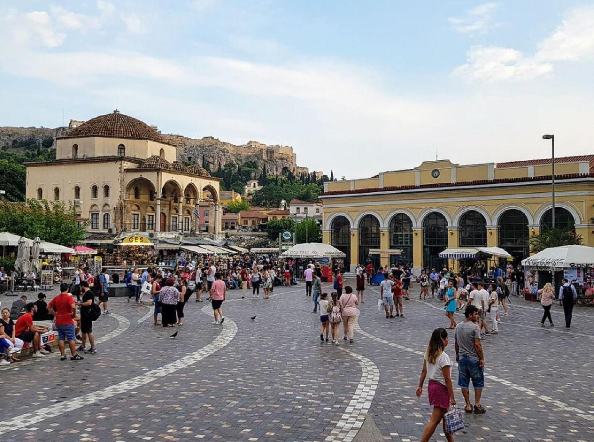 Ermou Monastiraki View Lycabettus Appartement Athene Buitenkant foto