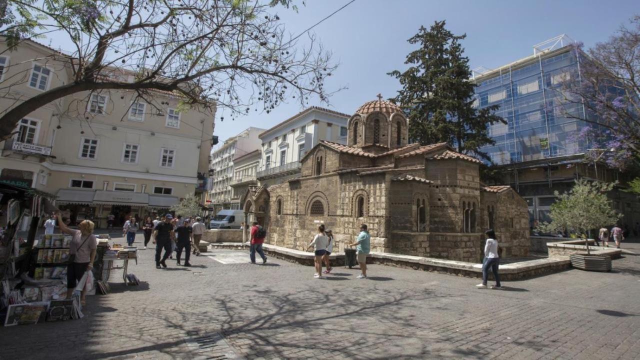 Ermou Monastiraki View Lycabettus Appartement Athene Buitenkant foto